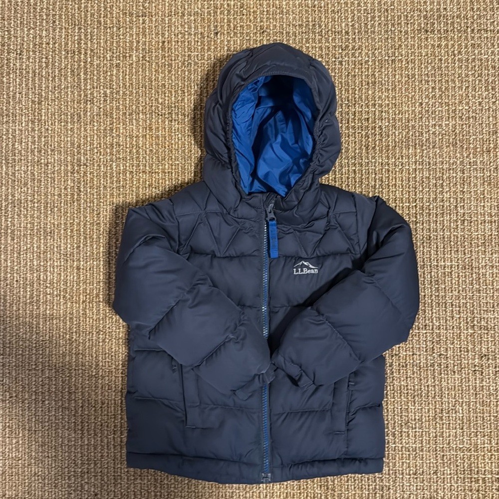LL Bean 4T toddler down jacket